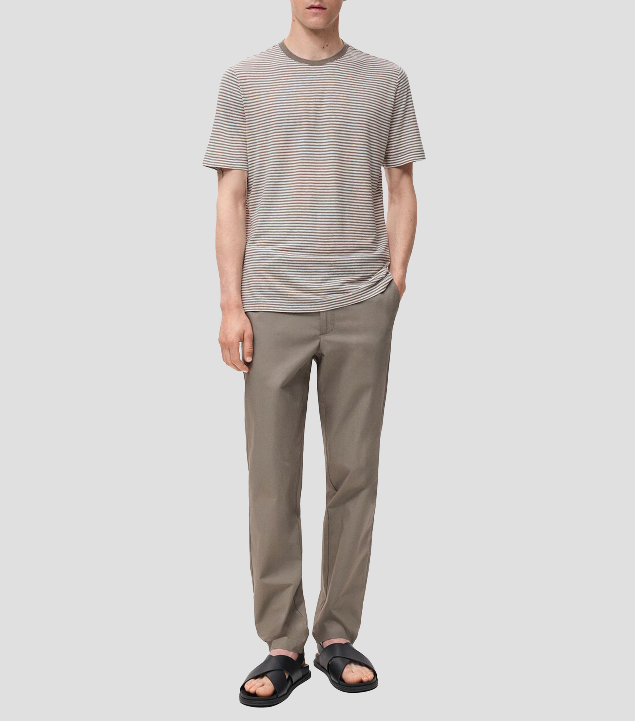 Playera cuello redondo manga corta Hombre